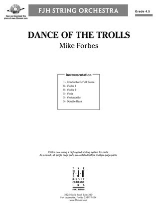 Book cover for Dance of the Trolls: Score