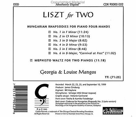 Liszt for Two