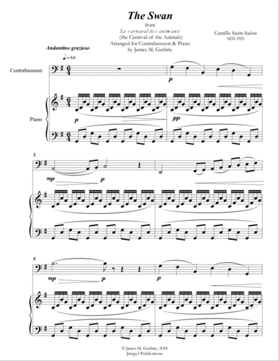 Contrabassoon solo 2025