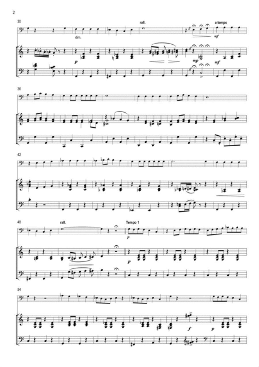 If I Were A Rich Man Euphonium scores gallery preview page 2