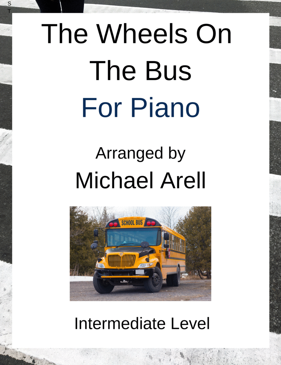 The Wheels On The Bus--Intermediate Piano Piano Method scores gallery preview page 1
