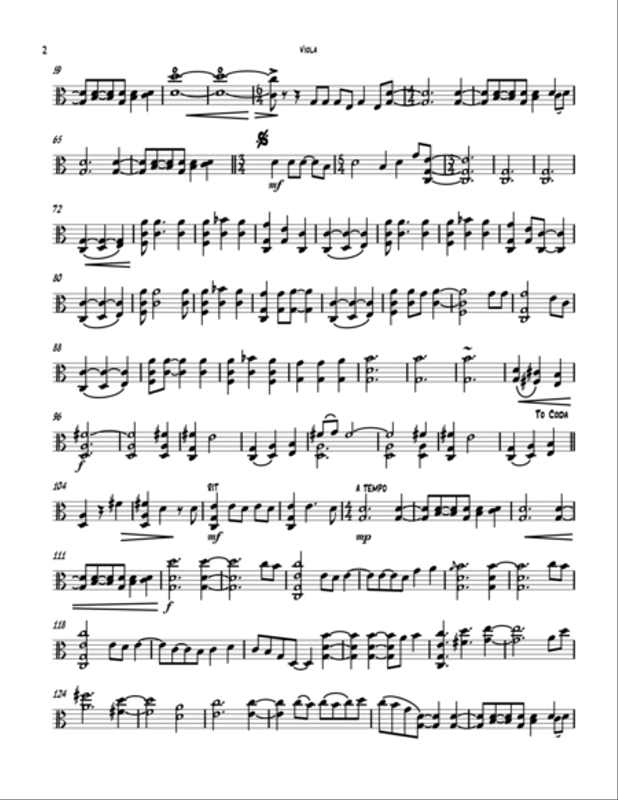Mother Viola Solo scores gallery preview page 2