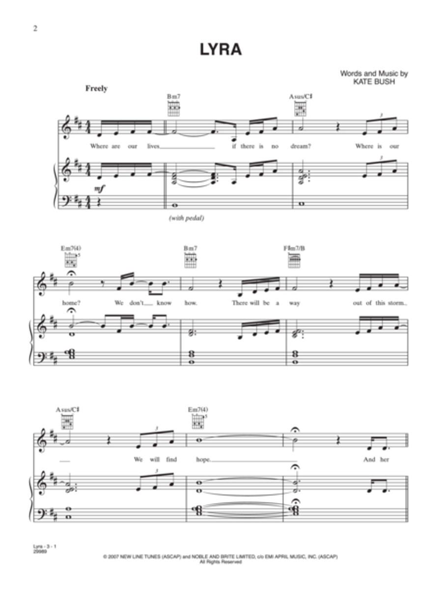 Lyra (from The Golden Compass) Small Ensemble scores gallery preview page 2