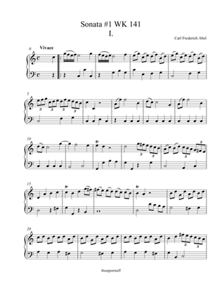 Sonata for Piano #1 WK141