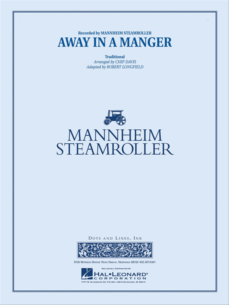Away in a Manger Concert Band scores gallery preview page 1