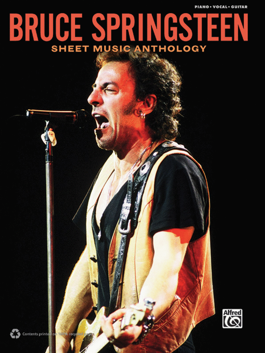 Bruce Springsteen -- Sheet Music Anthology Piano, Vocal, Guitar scores gallery preview page 1