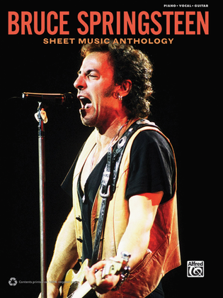 Book cover for Bruce Springsteen -- Sheet Music Anthology