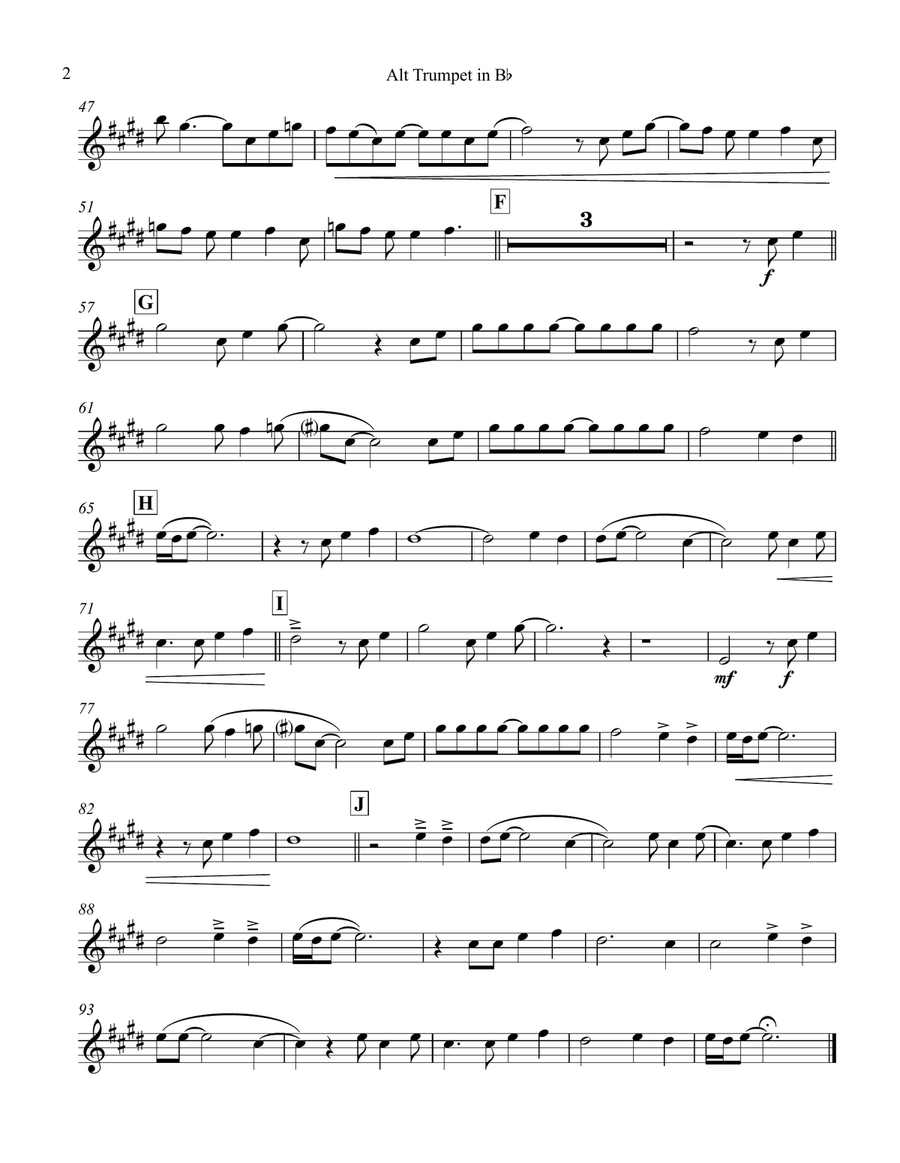 Forever Brass Ensemble scores gallery preview page 2
