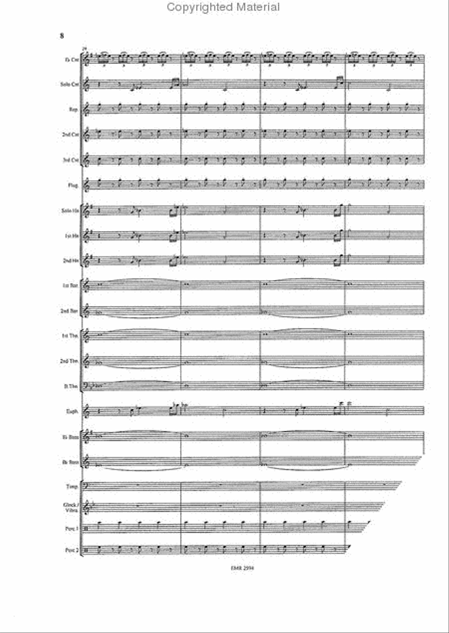 E.T. Brass Band scores gallery preview page 8