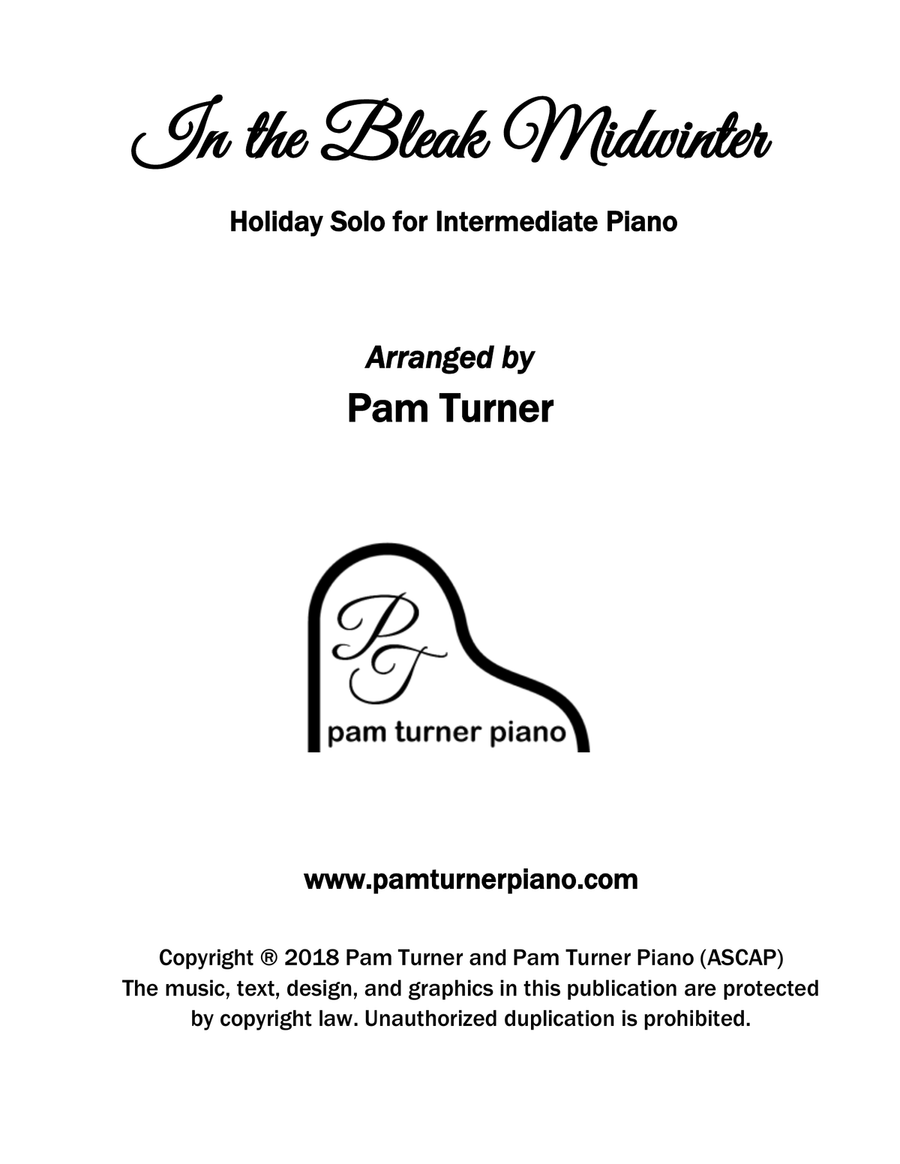 In the Bleak Midwinter (Intermediate Piano Solo) Piano Solo scores gallery preview page 2