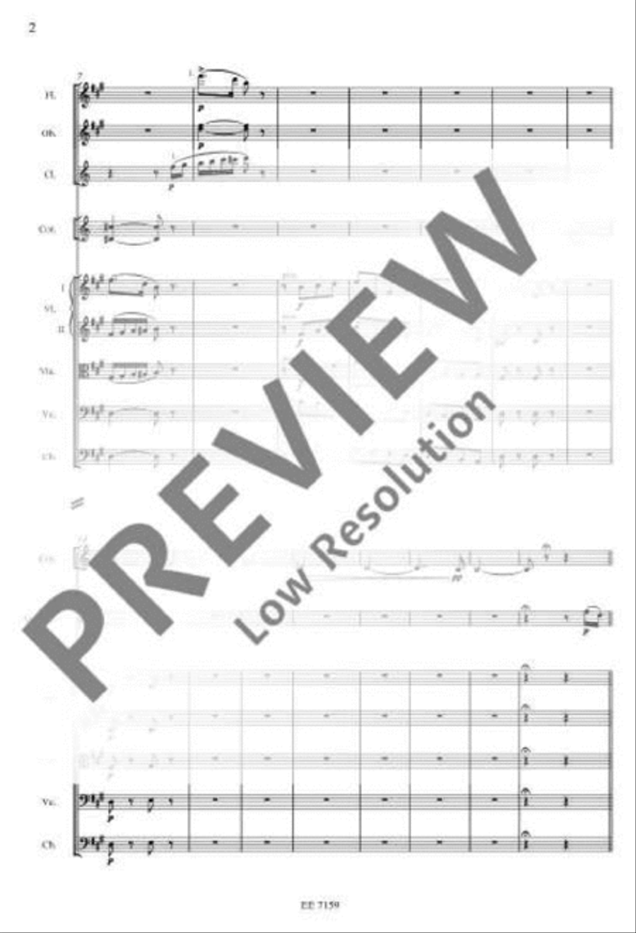 Variations on a Rococo Theme for Cello and Orchestra Orchestra scores gallery preview page 13