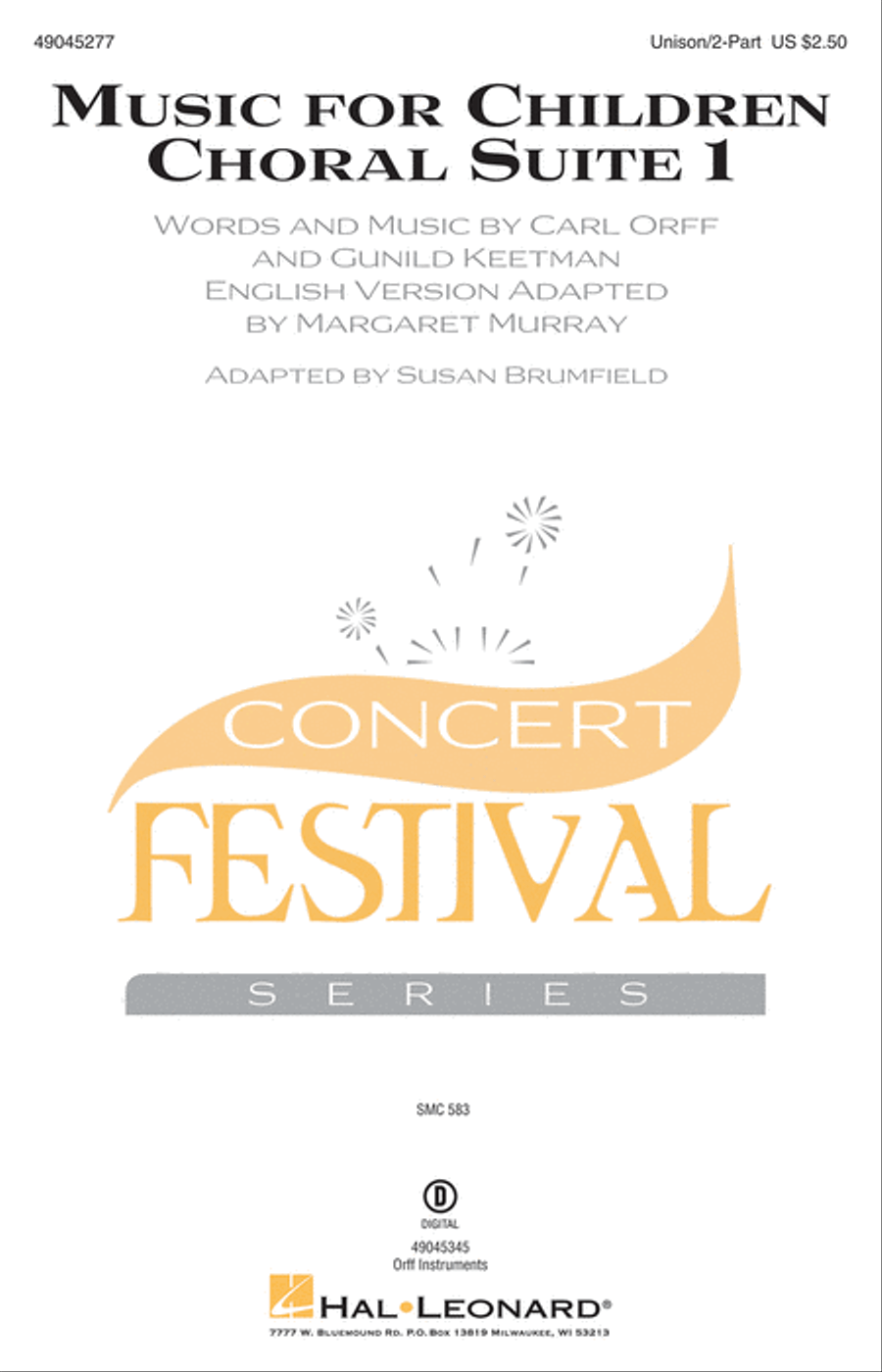 Music for Children Unison Choir scores gallery preview page 1