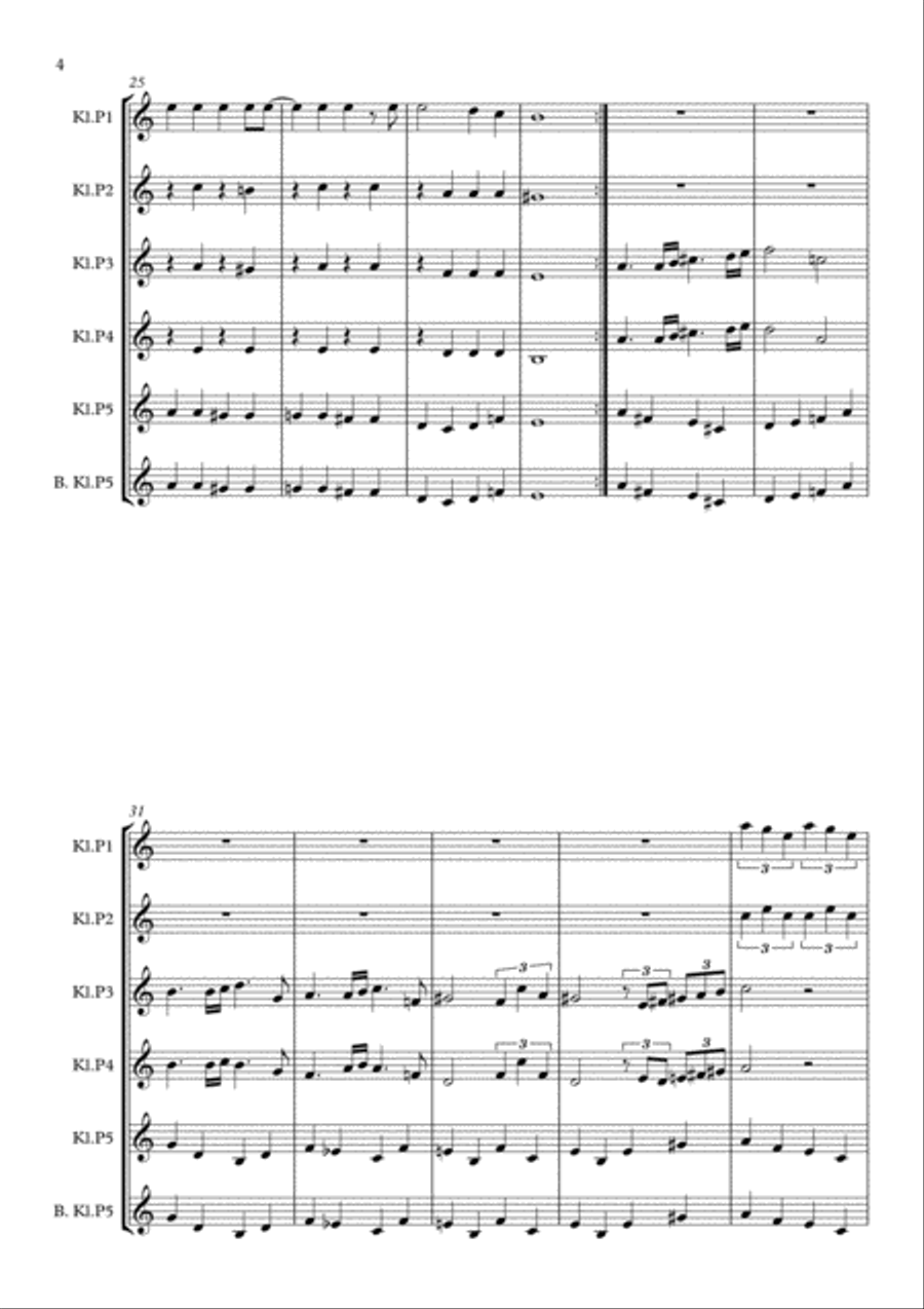 Michelle Woodwind Quintet scores gallery preview page 4