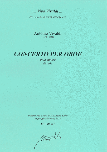 Oboe Concerto in a minor RV 461