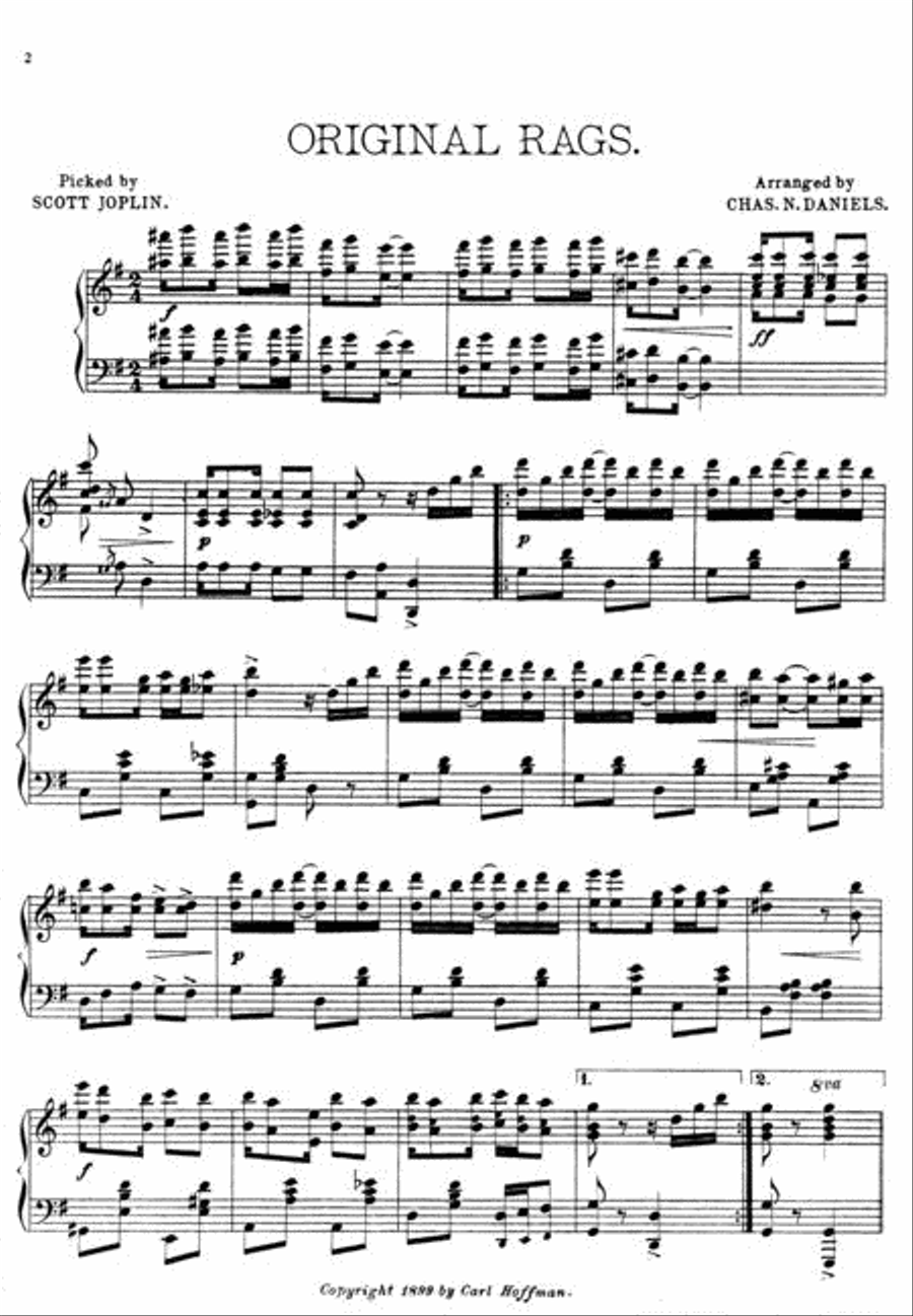 Complete Piano Rags Complete Piano Rags Piano Solo scores gallery preview page 2