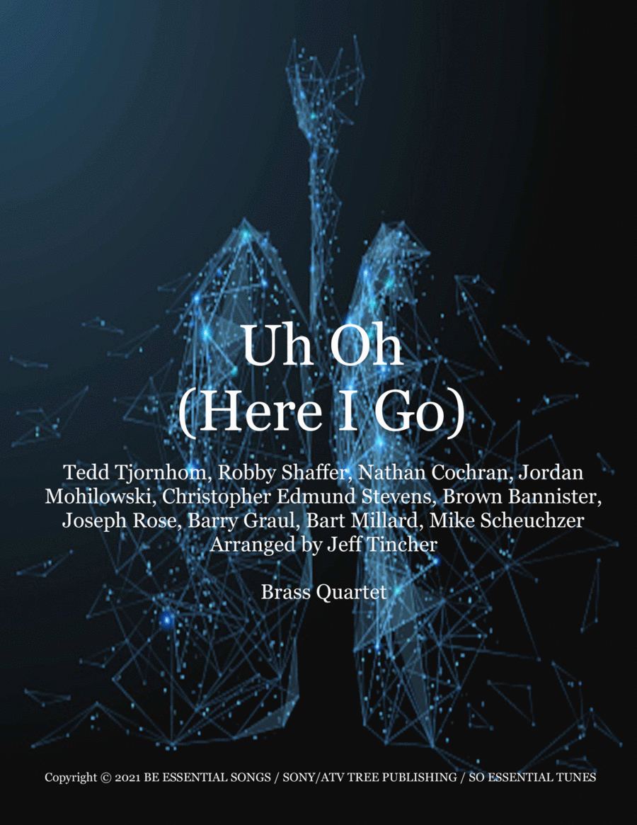 Uh Oh (here I Go) Uh Oh (here I Go) Brass Ensemble scores gallery preview page 1