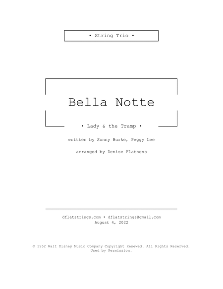 Bella Notte image number null