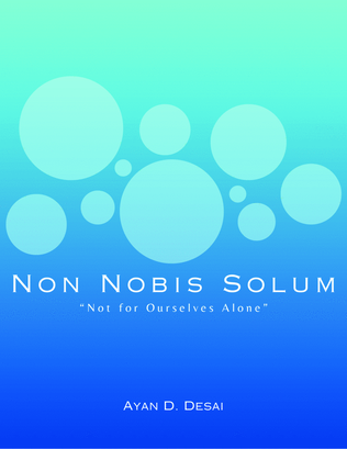 Non Nobis Solum