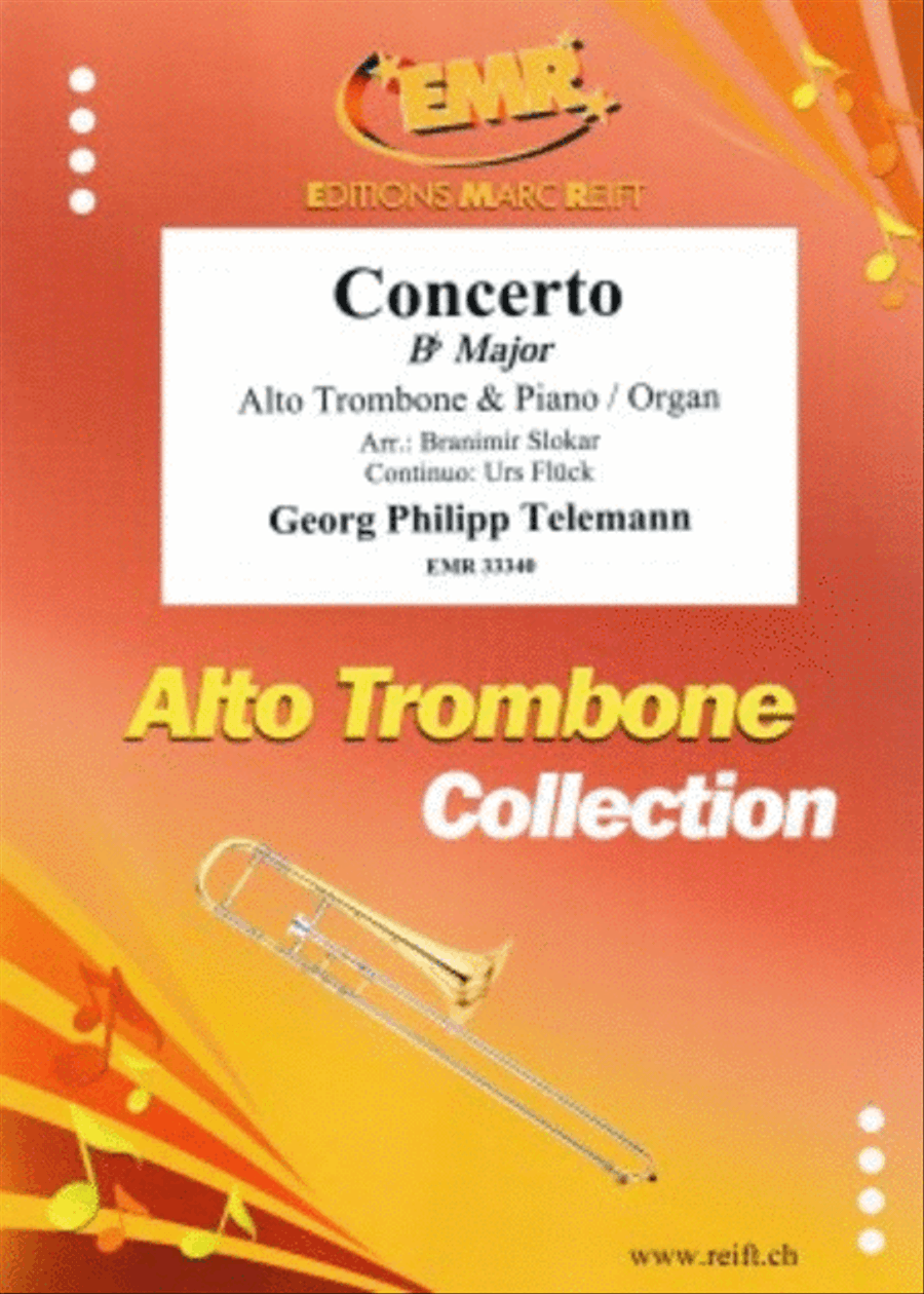 Concerto Bb Major Organ scores gallery preview page 1