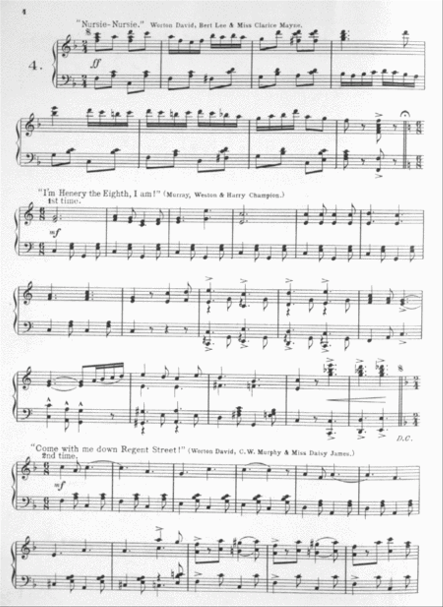 Bohemian Boys. Lancers Piano Solo scores gallery preview page 5