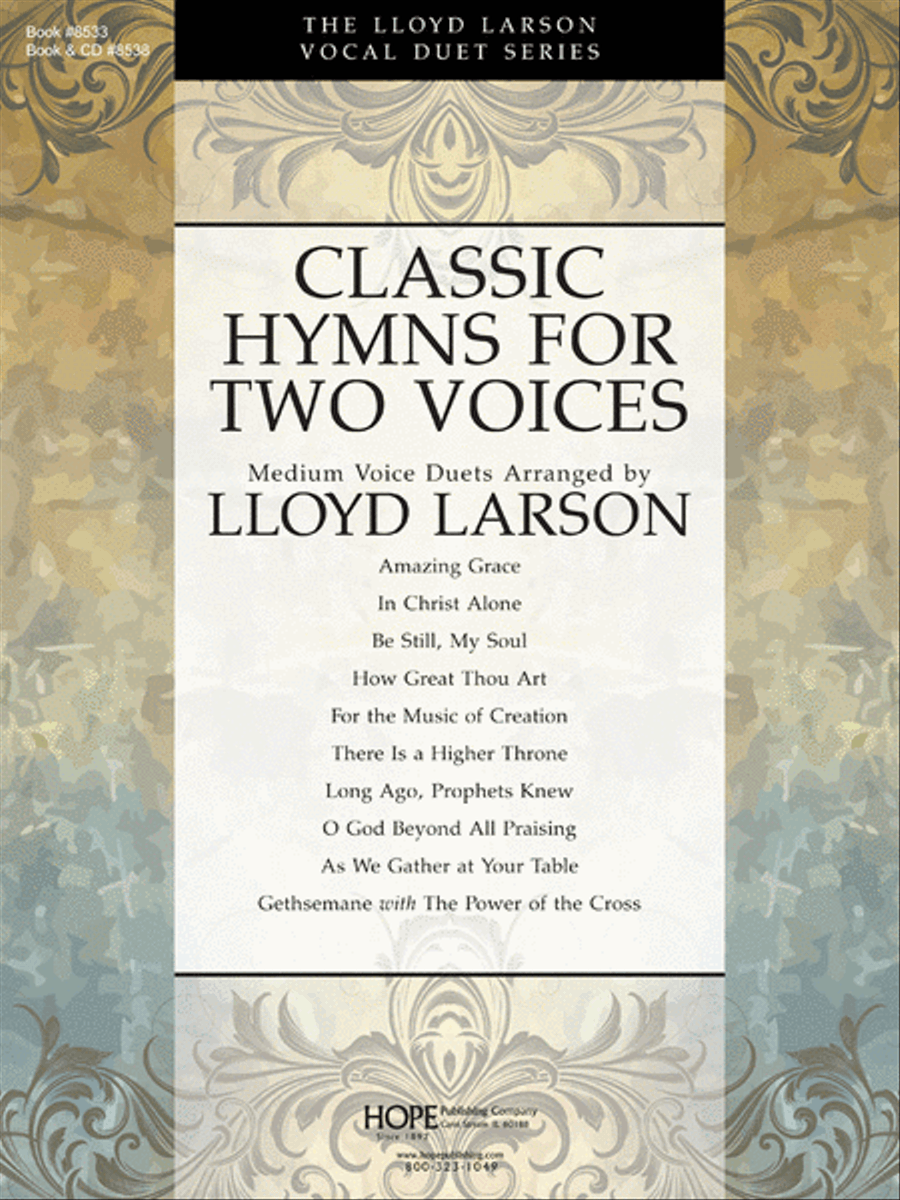 Classic Hymns for Two Voices, Vol. 1-Score Vocal Duet scores gallery preview page 1