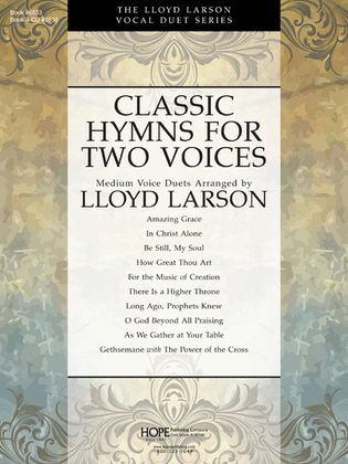 Classic Hymns for Two Voices, Vol. 1-Score