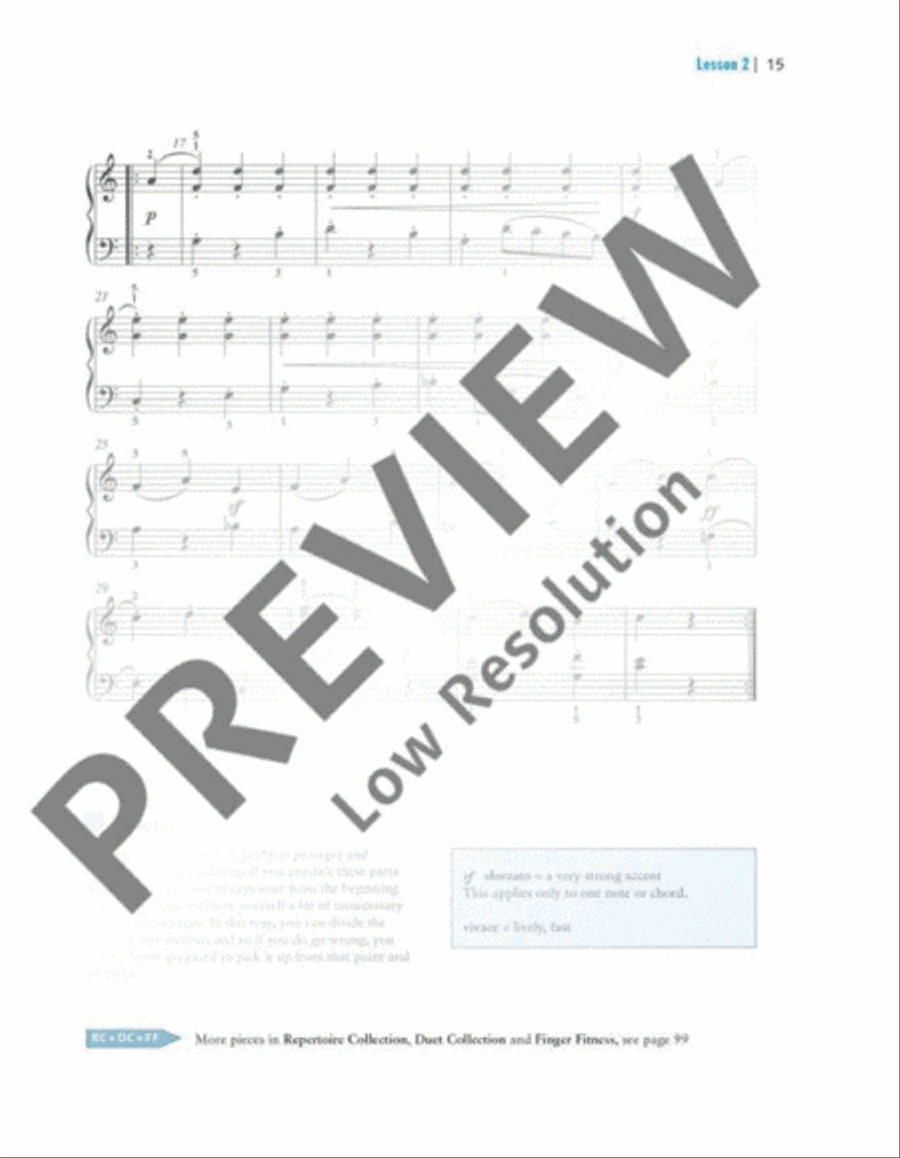 The Classical Piano Method Piano Method scores gallery preview page 16