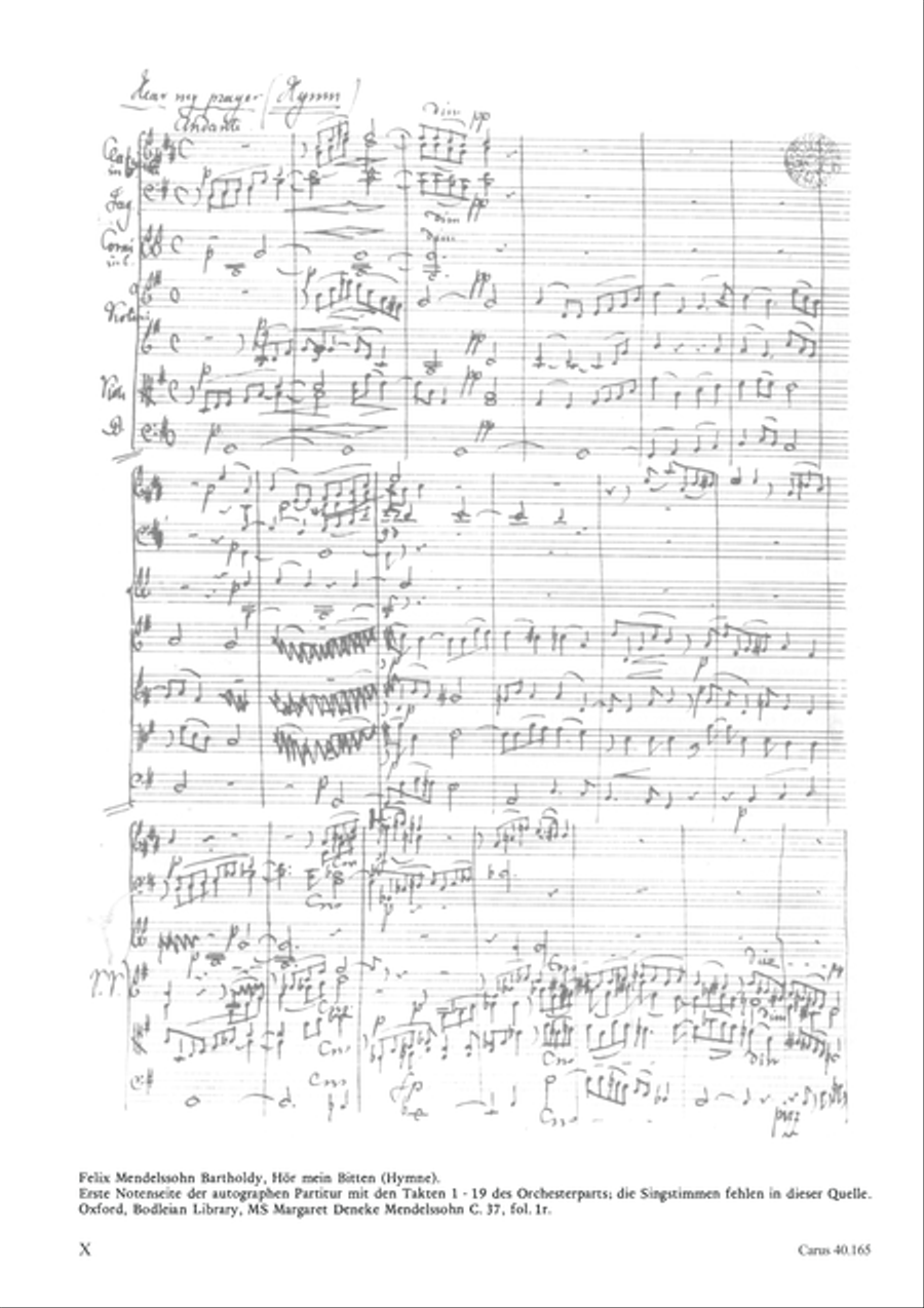 Hor mein Bitten (2 Fassungen) Score scores gallery preview page 11