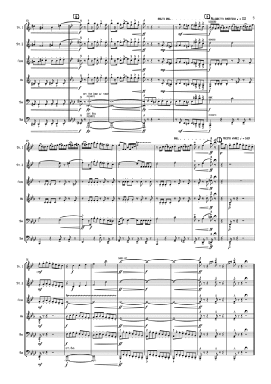 Razzin' at the Bandstand Razzin' at the Bandstand Chamber Music scores gallery preview page 5