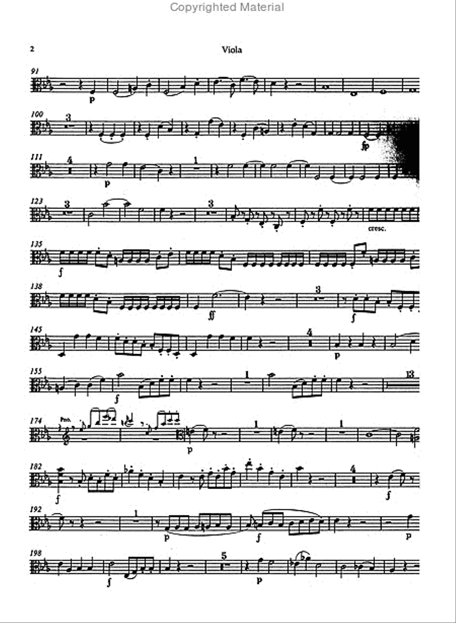 Concerto for Piano and Orchestra, No. 9 E flat major, KV 271 'Jeunehomme' Orchestra scores gallery preview page 2