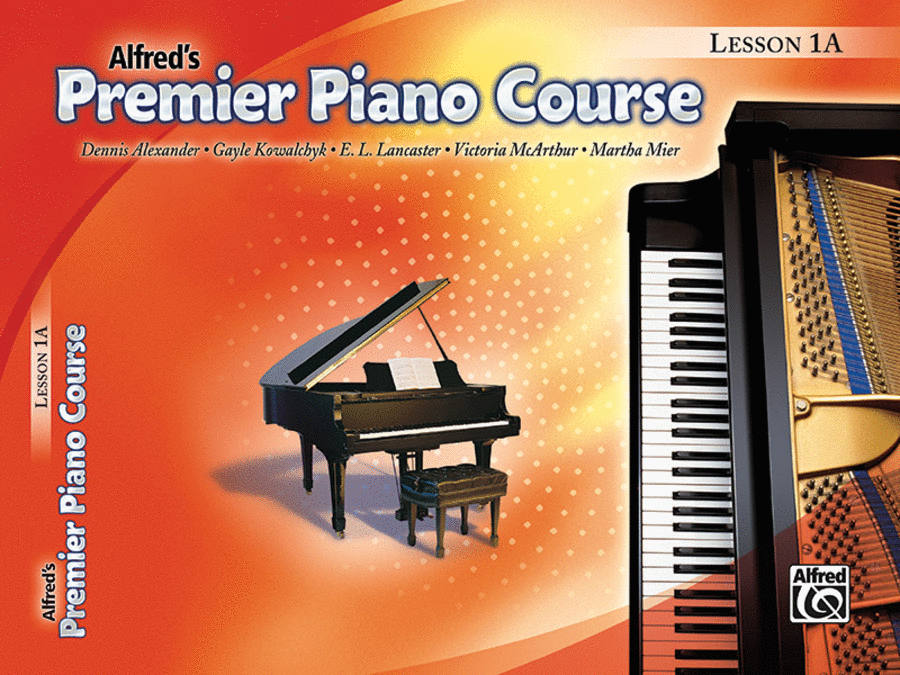 Premier Piano Course Lesson Book, Book 1A Piano Method scores gallery preview page 1