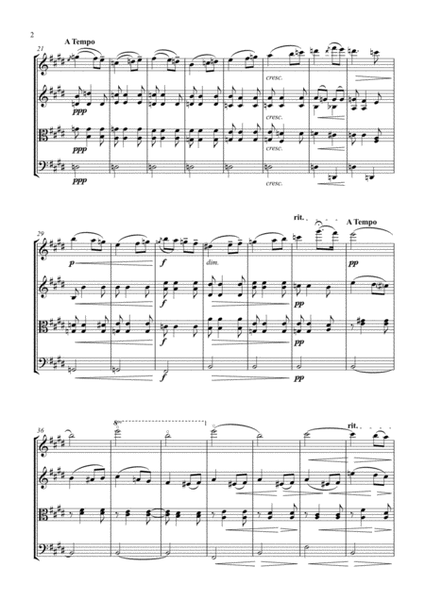 Elgar: Salut d'Amour (string quartet)