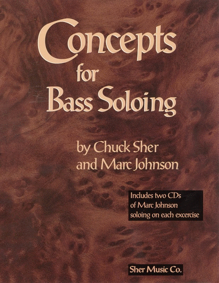Concepts For Bass Soloing Book/2CD