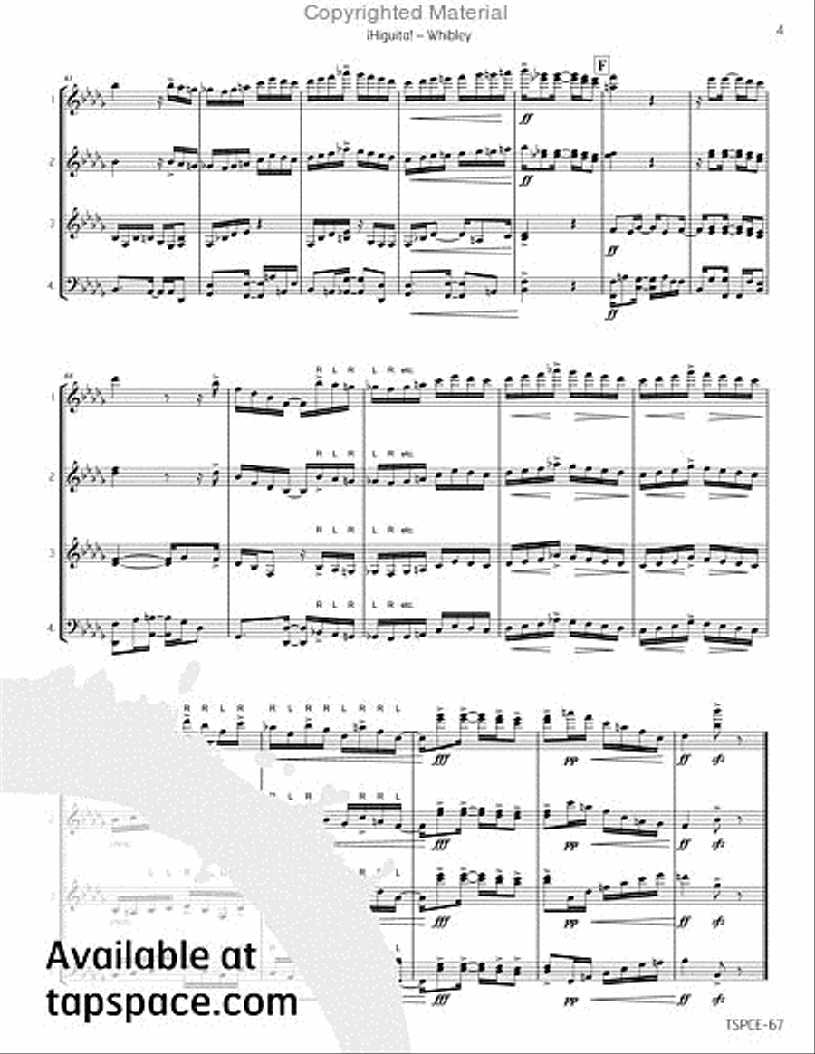!Higuita! Percussion Ensemble scores gallery preview page 8