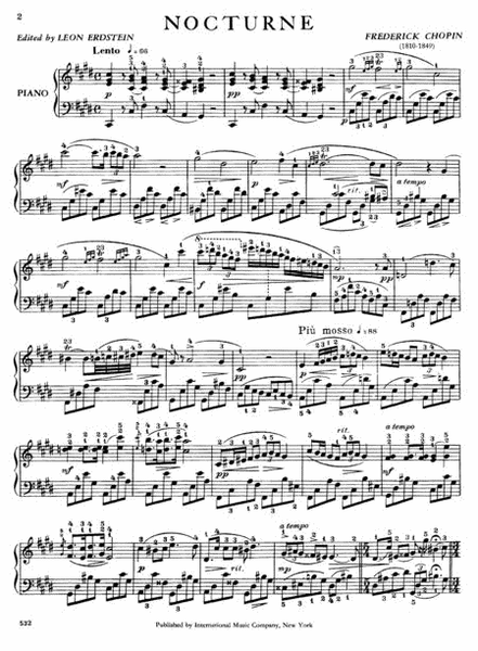 Nocturne in C sharp minor (Opus posthumous)