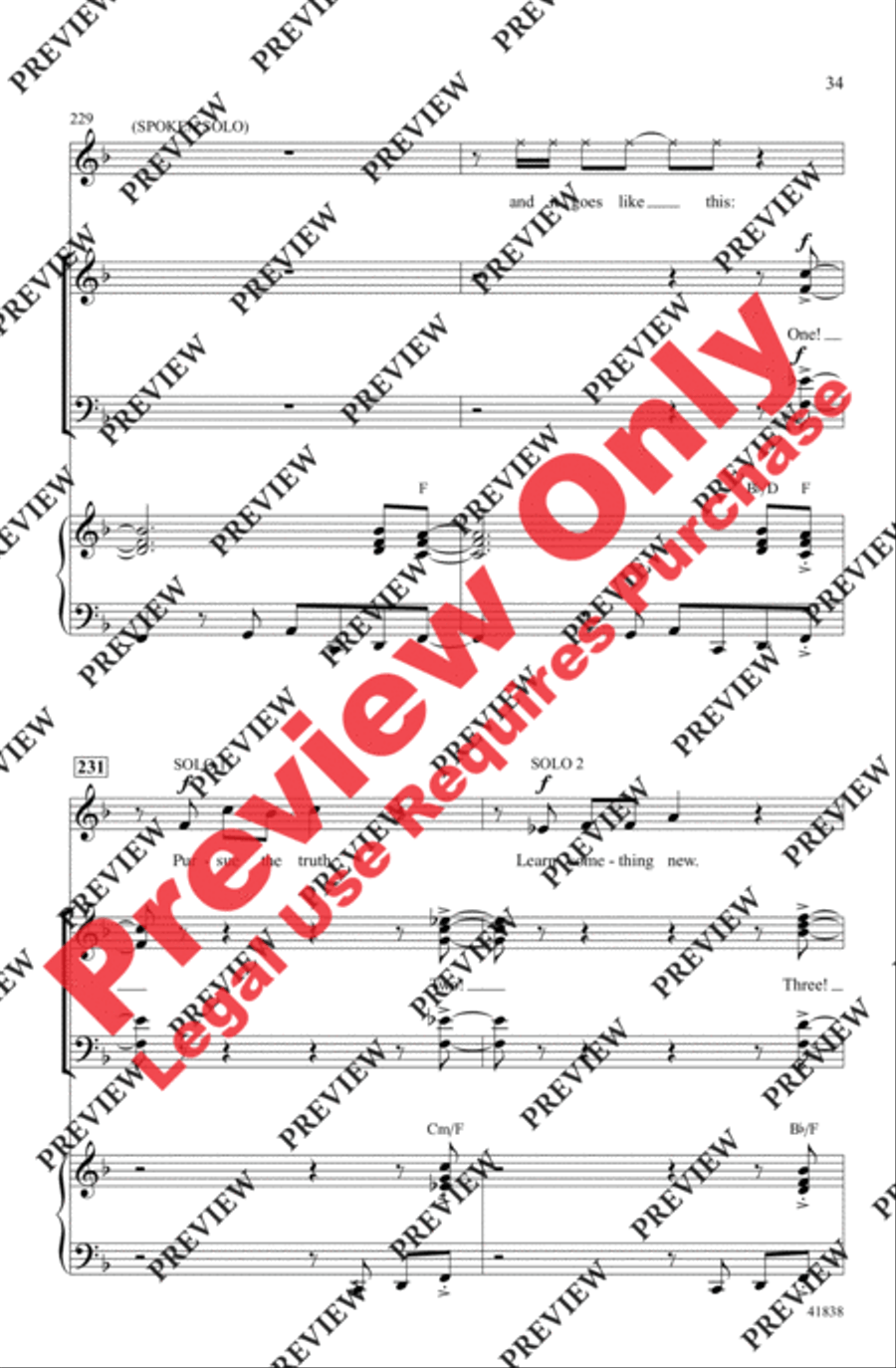 Kinky Boots - SoundTrax CD (CD only) Choir scores gallery preview page 33