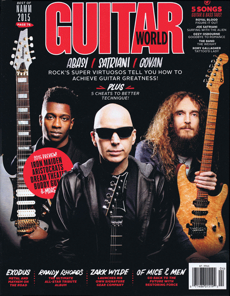 Guitar World Magazine April 2015