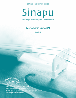 Book cover for Sinapu