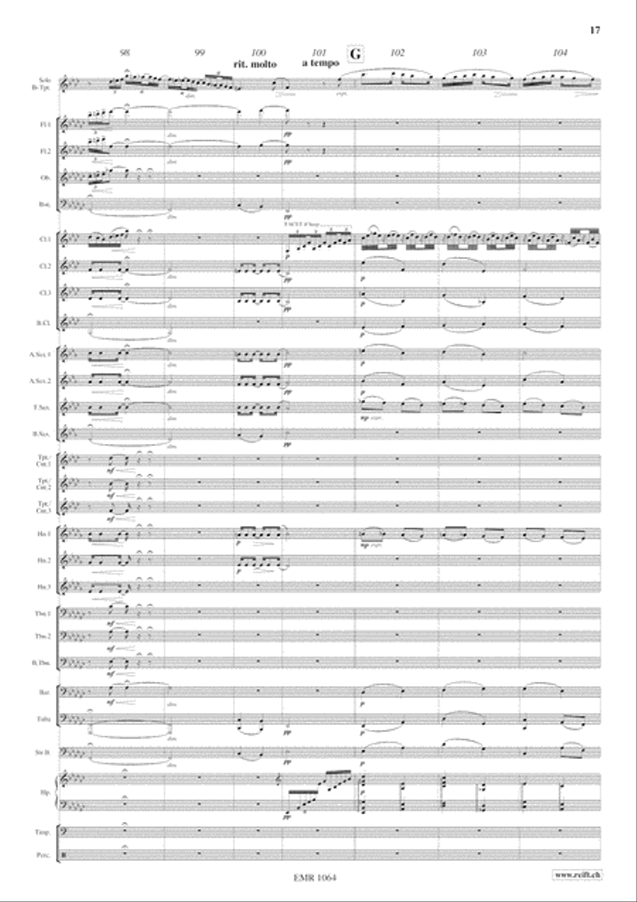 Concerto Concert Band scores gallery preview page 18
