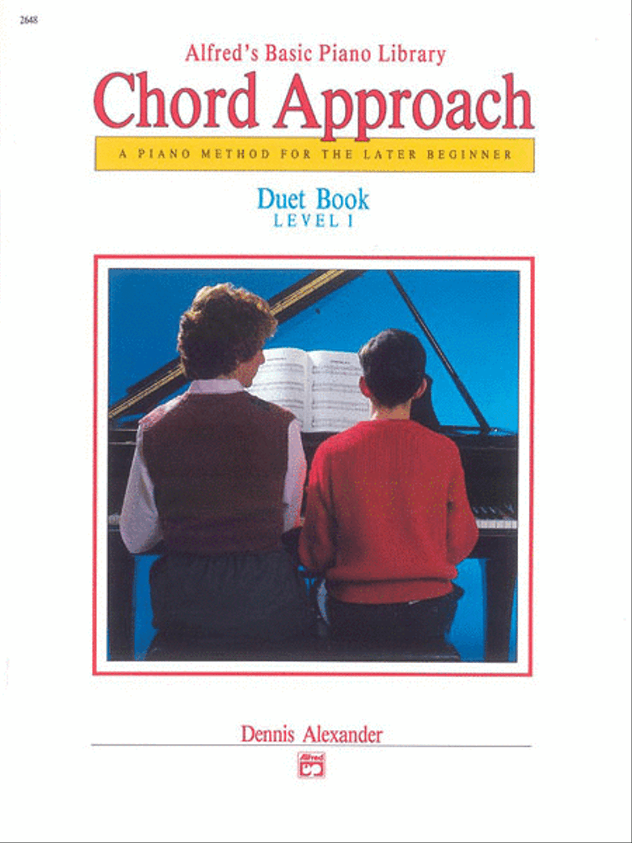 Alfred's Basic Piano Chord Approach Duet Book, Book 1 Piano Method scores gallery preview page 1
