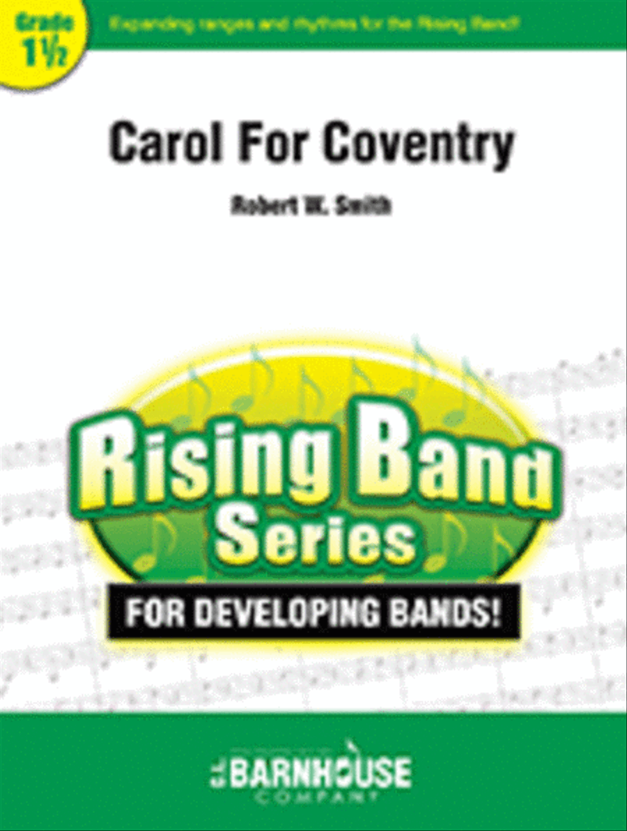 Carol For Coventry Concert Band scores gallery preview page 1
