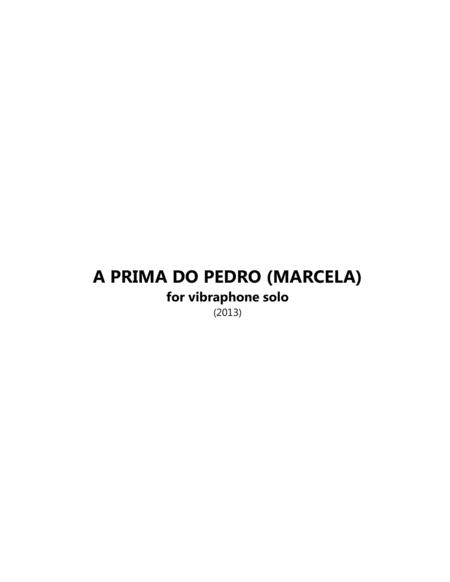 A Prima do Pedro (Marcela)