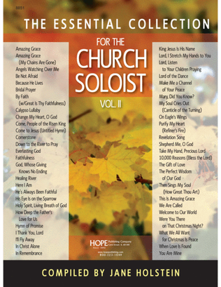Book cover for Essential Collection for the Church Soloist, Vol. II-Digital Download