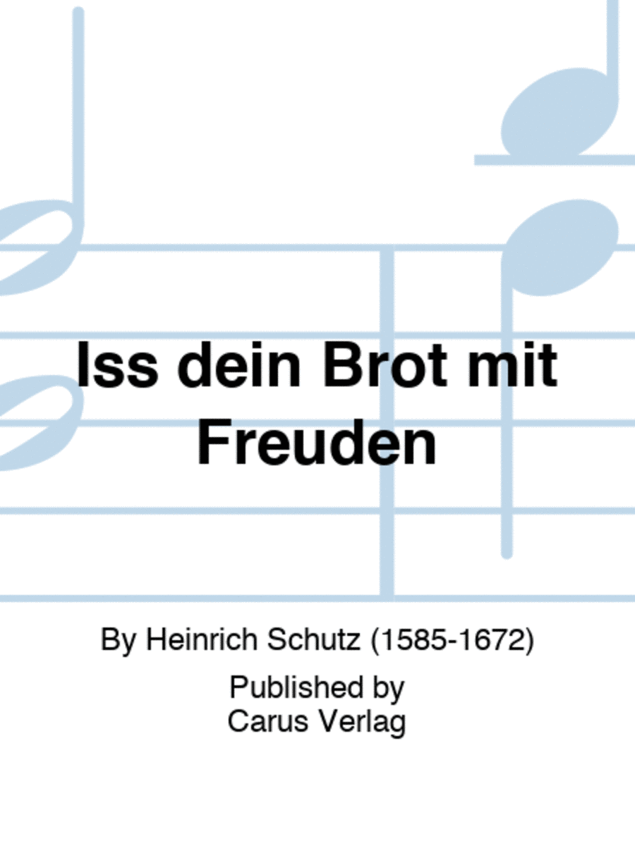 Iss dein Brot mit Freuden School and Community scores gallery preview page 1