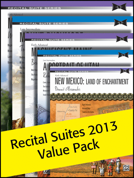 Alfred's Recital Suites Value Pack 2013 (Value Pack)