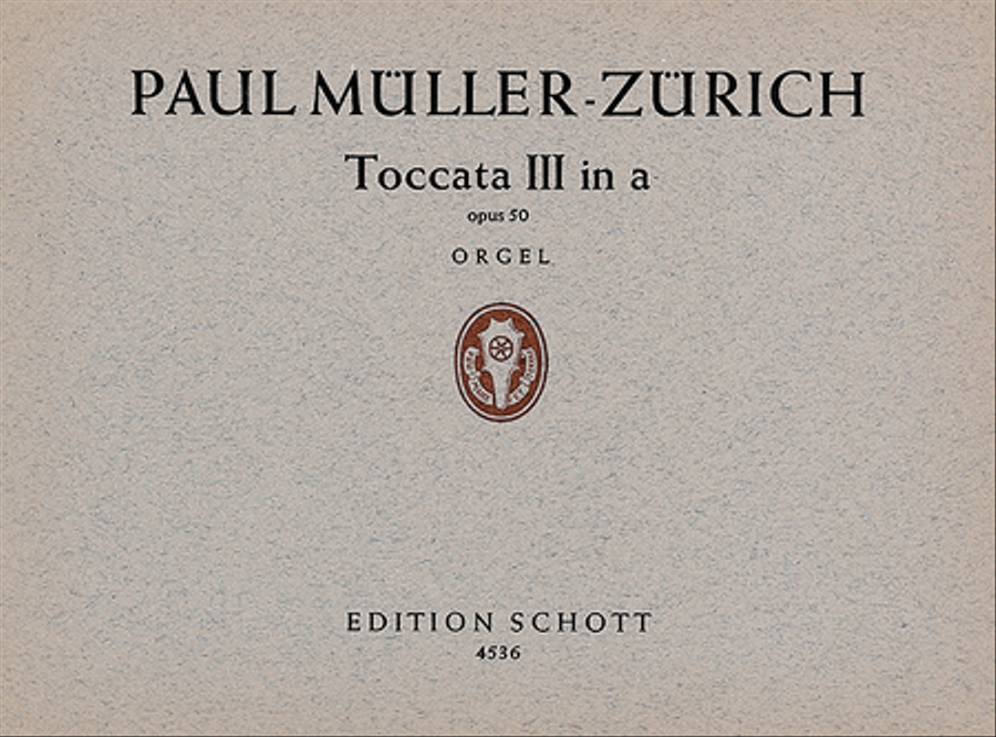 Toccata 3 Op. 50 Original