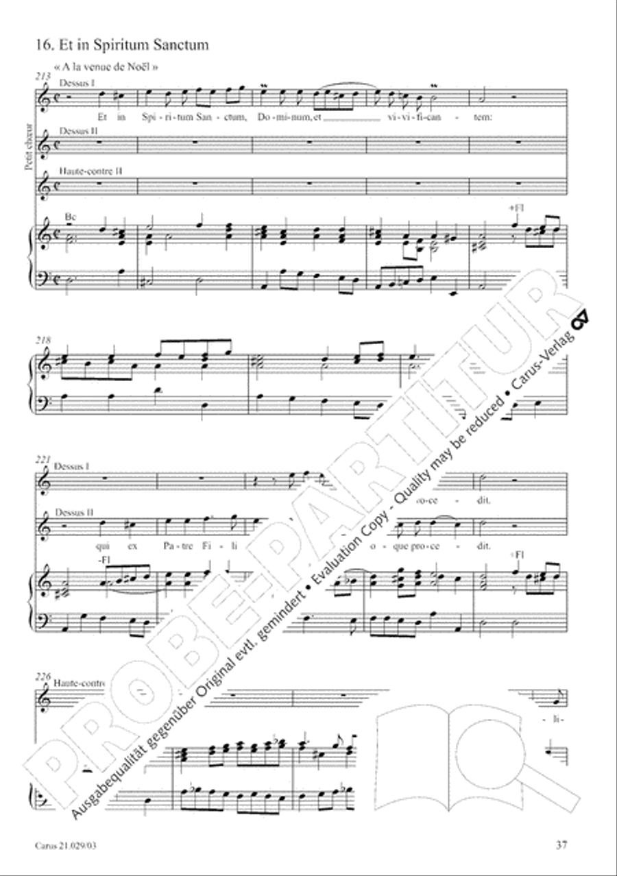 Messe de Minuit pour Noel TB scores gallery preview page 38
