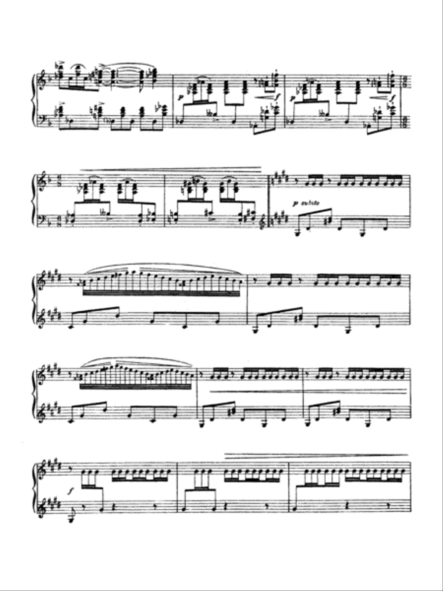 Ravel: Alborada Del Gracioso from Miroirs Piano Solo scores gallery preview page 5
