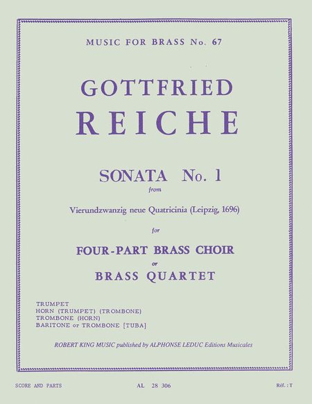 Sonata No.1 (quartet-brass)