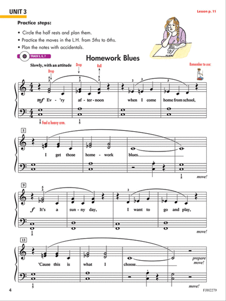 Succeeding at the Piano, Recital Book - Grade 2B (2nd Edition) Piano Method scores gallery preview page 3